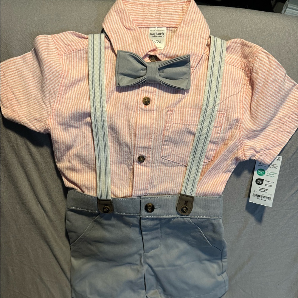 Carters Super Cute 2T Boys Spring Easter Outfit